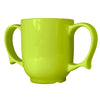 Image of Two-Handled Ceramic Mug Green