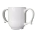 Two-Handled Ceramic Mug White