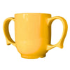 Image of Two-Handled Ceramic Mug Yellow