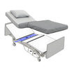 Image of Under Mattress Bed Exit Sensor Pad installed beneath hospital bed mattress for patient monitoring