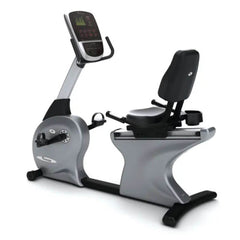 Vision R60 Self Powered Recumbent Exercise Bike with adjustable seat and digital console display