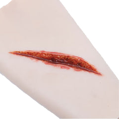 Wearable Bleeding Laceration Wound - Realistic Trauma Simulation Forearm Sleeve