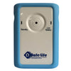 Image of Wired Bed Exit Alarm Pad Kit with Monitor front view of blue and white monitor showing standby and low battery indicators