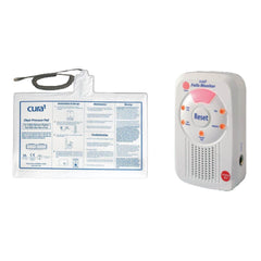Wired Chair Exit Alarm Pad Kit with Falls Monitor complete system including chair pad and falls monitor unit