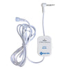 Image of Wired Chair Exit Alarm Pad with Inline Monitor connection lead with right angle jack plug