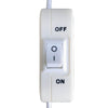Image of Wired Chair Exit Alarm Pad with Inline Monitor inline on off switch for easy power control