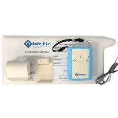 Wired Chair Pad Alarm Kit with Monitor complete chair sensor pad kit with monitor and lead wire