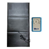 Image of Wired Floor Mat Alarm Kit for Bed Exit & Fall Monitoring floor mat and alarm unit shown together for bed exit alerts