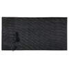 Image of Wired Floor Sensor Mat with Non Slip Surface large black pressure mat with attached alarm cable