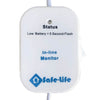 Image of Wired Under Mattress Bed Exit Alarm Pad Kit with Monitor inline monitor unit with low battery status light