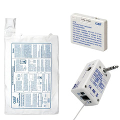 Wireless Bed Exit Alarm Kit with Bed Pad and Receiver featuring pressure sensor pad cordless transmitter and plug in receiver unit