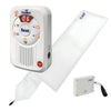 Image of Wireless Bed Exit Alarm Pad Kit with 6 Channel Monitor including cordless alert unit and bed pressure sensor pad