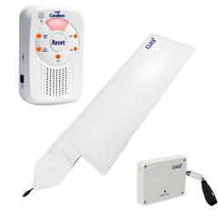 Wireless Bed Pressure Pad Alarm Kit with 3 Channel Monitor complete system with monitor pad and transmitter