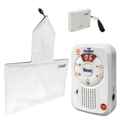 Wireless Chair Pad Alarm Kit with 6 Channel Monitor complete kit including sensor pad transmitter and multi channel monitor