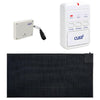 Image of Wireless Floor Mat Alarm Kit with LED Pager pressure sensor mat and wireless transmitter