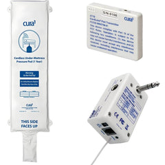 Wireless Under Mattress Bed Exit Alarm Kit with Receiver under mattress pressure pad and wireless transmitter unit