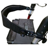 Image of X-Fold Rollator with Comfortable Padded Seat View