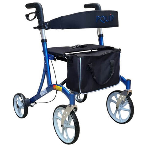 X-Fold Rollator with Comfortable Padded Seat