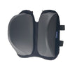 Image of Adjustable butterfly lumbar cushion with two contoured wings fitted, front view