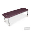 Image of Adjustable Height Metal Plinth – Single Section Treatment Table in Austex Studio+ Port vinyl (AI colour preview)