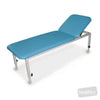 Image of Adjustable Height Metal Plinth - Two-Section Treatment Table in Austex Studio+ Lagoon vinyl (AI colour preview)
