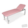 Image of Adjustable Height Metal Plinth - Two-Section Treatment Table in Austex Studio+ Mink vinyl (AI colour preview)