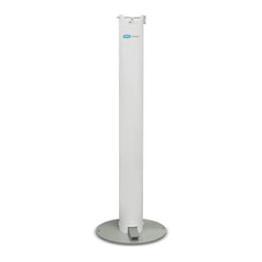Aero Healthcare AeroCleanse foot-operated hand sanitiser station with foot pedal, front view