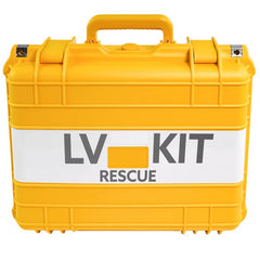 Aero Healthcare REGULATOR low voltage extreme rescue kit yellow waterproof case front view