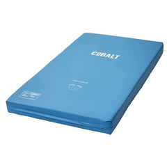 Cobalt M02 3 layer foam mattress, king single, with blue PU cover