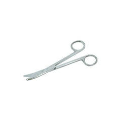 curved mayo scissors stainless steel 15cm