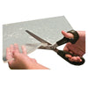 Image of Cutting rolyan gel padding sheet with scissors
