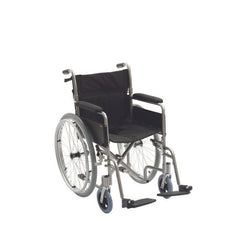 Drive Lightweight Aluminium Self Propelled Wheelchair front angle view with 24 inch rear wheels