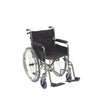 Image of Drive Lightweight Aluminium Self Propelled Wheelchair front angle view with 24 inch rear wheels