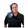 Image of DynaPro torticollis orthosis neck brace worn on the shoulder