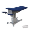 Image of evo gynae chair with electric backrest lowered flat