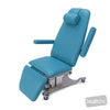 Image of EVO Podiatry Chair - Electric Hi-Lo in Austex Studio+ Lagoon vinyl (AI colour preview)