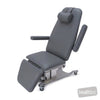 Image of EVO Podiatry Chair - Electric Hi-Lo in Austex Studio+ Pewter vinyl (AI colour preview)