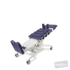 Image of EVO2 ACTIVE Sliding Tilt Table (Clear Span) - Hoist Access, Split Footplates, CPR Quick Release in Austex Studio+ Atlantic vinyl (AI colour preview)