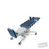 Image of EVO2 ACTIVE Sliding Tilt Table (Clear Span) - Hoist Access, Split Footplates, CPR Quick Release in Austex Studio+ Galaxy vinyl (AI colour preview)