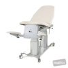 Image of EVO2 Gynae Examination Chair - Electric Backrest in Austex Studio+ Snow vinyl (AI colour preview)