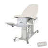 Image of EVO2 Gynae Examination Chair - Manual Backrest in Austex Studio+ Snow vinyl (AI colour preview)