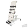 Image of EVO2 Tilt Table - Hoist Access CPR Quick Release in Austex Studio+ Snow vinyl (AI colour preview)