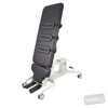 Image of EVO2 Tilt Table - Hoist Access, Split Footplates, CPR Quick Release in Austex Studio+ Black vinyl (AI colour preview)