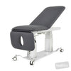 Image of EVO2 All-Electric Three-Section Treatment Table in Austex Studio+ Charcoal vinyl (AI colour preview)