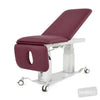 Image of EVO2 All-Electric Three-Section Treatment Table in Austex Studio+ Ruby vinyl (AI colour preview)