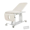 Image of EVO2 All-Electric Three-Section Treatment Table in Austex Studio+ Snow vinyl (AI colour preview)
