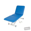 Image of examination table with backrest raised