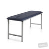 Image of Fixed Height Metal Plinth - Single Section Treatment Table in Austex Studio+ Navy vinyl (AI colour preview)