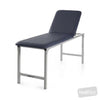 Image of Fixed Height Metal Plinth Two Section Treatment Table in Austex Studio+ Navy vinyl (AI colour preview)