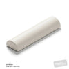 Image of Foam Bolster - Half Circumference 630mm x 90mm in Austex Studio+ Snow vinyl (AI colour preview)